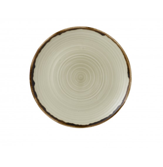 Harvest Linen Organic Coupe Plate